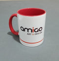 White Mug, inner colour, Printing as your wish